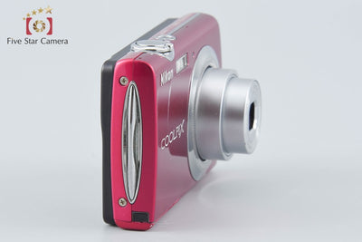 【中古】Nikon ニコン COOLPIX S230 ローズレッド コンパクトデジタルカメラ