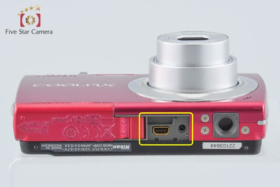【中古】Nikon ニコン COOLPIX S230 ローズレッド コンパクトデジタルカメラ