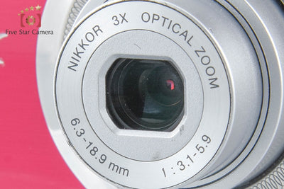 【中古】Nikon ニコン COOLPIX S230 ローズレッド コンパクトデジタルカメラ