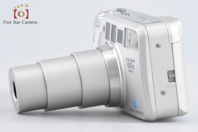 【中古】KONICA MINOLTA コニカミノルタ ZOOM 130c DATE コンパクトフィルムカメラ 元箱付き