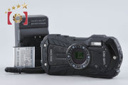 【中古】RICOH リコー PENTAX ペンタックス WG-50 ブラック 防水デジタルカメラ シャッター回数僅少