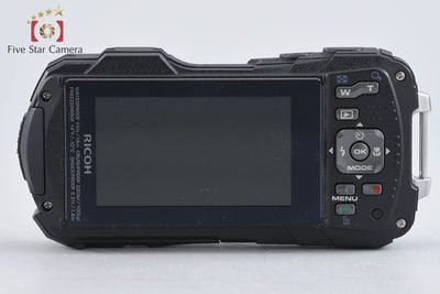 【中古】RICOH リコー PENTAX ペンタックス WG-50 ブラック 防水デジタルカメラ シャッター回数僅少