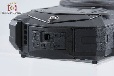【中古】RICOH リコー PENTAX ペンタックス WG-50 ブラック 防水デジタルカメラ シャッター回数僅少