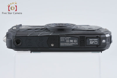 【中古】RICOH リコー PENTAX ペンタックス WG-50 ブラック 防水デジタルカメラ シャッター回数僅少