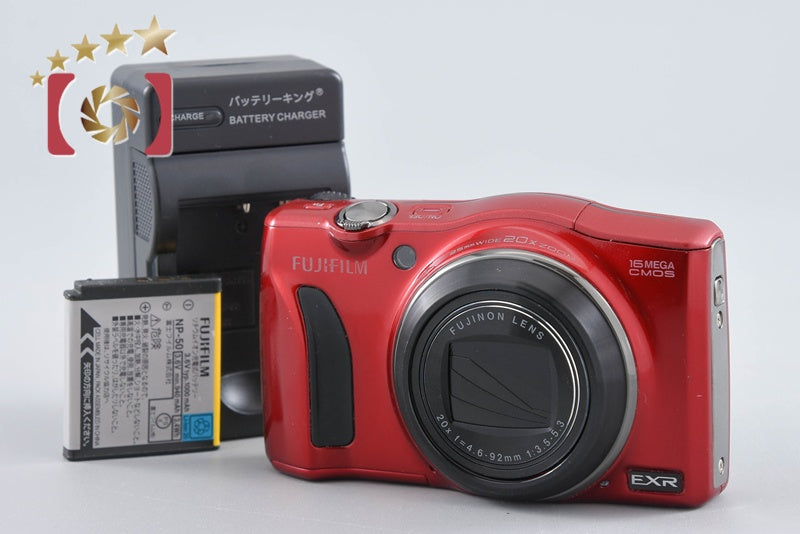 【中古】FUJIFILM 富士フイルム FinePix F775EXR レッド コンパクトデジタルカメラ