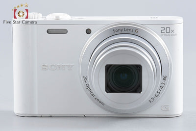 【中古】SONY ソニー Cyber-shot DSC-WX350 ホワイト コンパクトデジタルカメラ 多言語対応