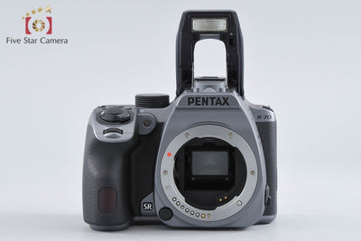 【中古】PENTAX ペンタックス K-70 シルキーシルバー デジタル一眼レフカメラ シャッター回数僅少