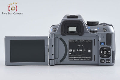 【中古】PENTAX ペンタックス K-70 シルキーシルバー デジタル一眼レフカメラ シャッター回数僅少