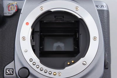 【中古】PENTAX ペンタックス K-70 シルキーシルバー デジタル一眼レフカメラ シャッター回数僅少