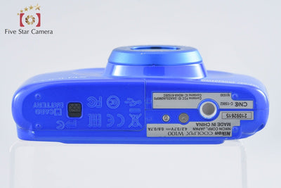 【中古】Nikon ニコン COOLPIX W100 ブルー コンパクトデジタルカメラ