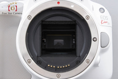 【中古】Canon キヤノン EOS Kiss X7 ホワイト デジタル一眼レフカメラ
