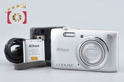 【中古】Nikon ニコン COOLPIX S3600 クリスタルシルバー コンパクトデジタルカメラ