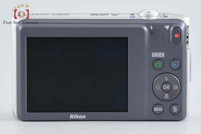 【中古】Nikon ニコン COOLPIX S3600 クリスタルシルバー コンパクトデジタルカメラ