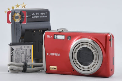 【中古】FUJIFILM 富士フイルム FinePix F80EXR レッド コンパクトデジタルカメラ