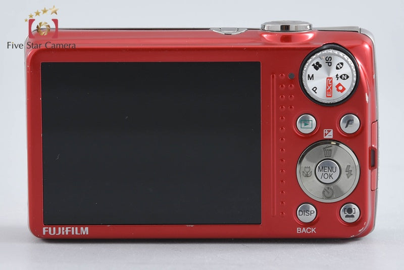 中古】FUJIFILM 富士フイルム FinePix F80EXR レッド コンパクト