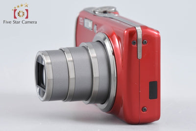 【中古】FUJIFILM 富士フイルム FinePix F80EXR レッド コンパクトデジタルカメラ