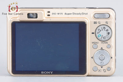 【中古】SONY ソニー Cyber-Shot DSC-W170 ゴールド コンパクトデジタルカメラ