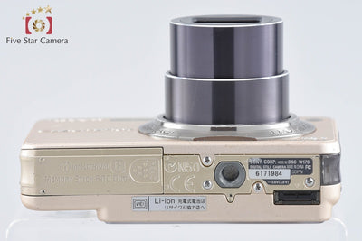 【中古】SONY ソニー Cyber-Shot DSC-W170 ゴールド コンパクトデジタルカメラ