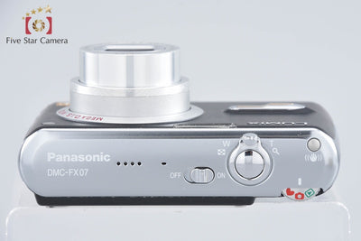 【中古】Panasonic パナソニック LUMIX DMC-FX07 エクストラブラック コンパクトデジタルカメラ