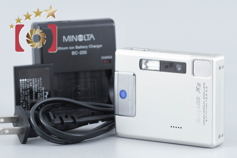 【中古】KONICA MINOLTA コニカミノルタ DiMAGE Xg シャンパンシルバー コンパクトデジタルカメラ