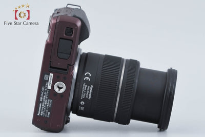 【中古】Panasonic パナソニック LUMIX DMC-GF5 ブラウン + G VARIO 14-42mm f/3.5-5.6 ASPH. MEGA O.I.S. H-FS014042 シャッター回数僅少
