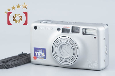 【中古】PENTAX ペンタックス ESPIO 120SW シルバー コンパクトフィルムカメラ