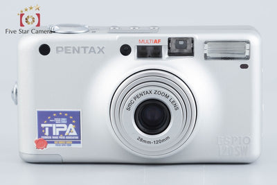【中古】PENTAX ペンタックス ESPIO 120SW シルバー コンパクトフィルムカメラ