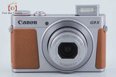 【中古】Canon キヤノン PowerShot G9 X Mark II シルバー コンパクトデジタルカメラ 元箱付き 2026.8月 オーバーホール済み