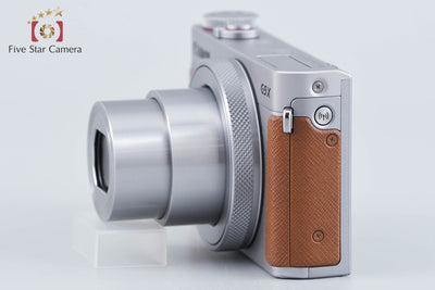 【中古】Canon キヤノン PowerShot G9 X Mark II シルバー コンパクトデジタルカメラ 元箱付き 2026.8月 オーバーホール済み
