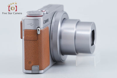 【中古】Canon キヤノン PowerShot G9 X Mark II シルバー コンパクトデジタルカメラ 元箱付き 2026.8月 オーバーホール済み