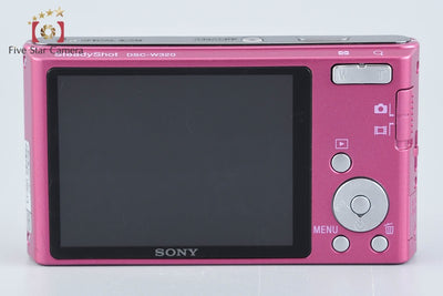 【中古】SONY ソニー Cyber-shot DSC-W320 ピンク コンパクトデジタルカメラ