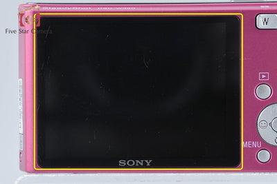 【中古】SONY ソニー Cyber-shot DSC-W320 ピンク コンパクトデジタルカメラ