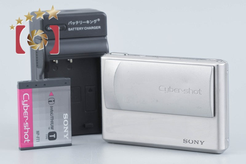 【中古】SONY ソニー Cyber-Shot DSC-T1 シルバー デジタルスチルカメラ