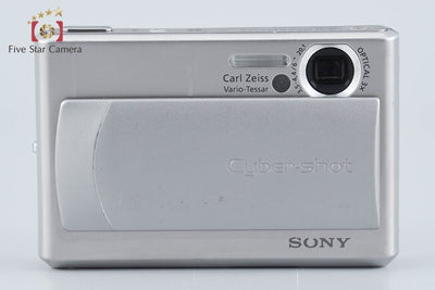 【中古】SONY ソニー Cyber-Shot DSC-T1 シルバー デジタルスチルカメラ