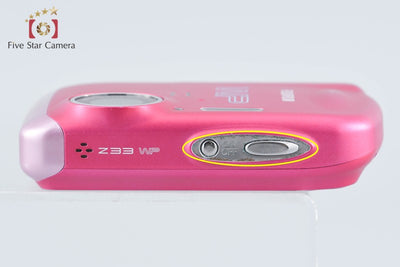 【中古】FUJIFILM 富士フイルム FINEPIX Z33WP ピンク コンパクトデジタルカメラ