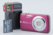 【中古】Casio カシオ EXILIM EX-Z550 レッド コンパクトデジタルカメラ