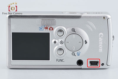 【中古】Canon キヤノン IXY Digital L プラチナシルバー コンパクトデジタルカメラ