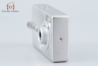 【中古】Canon キヤノン IXY Digital L プラチナシルバー コンパクトデジタルカメラ