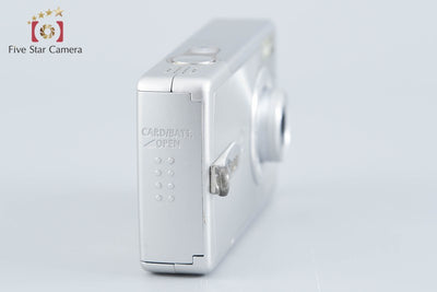 【中古】Canon キヤノン IXY Digital L プラチナシルバー コンパクトデジタルカメラ