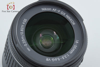 【中古】Nikon ニコン AF-P DX NIKKOR 18-55mm f/3.5-5.6 G VR