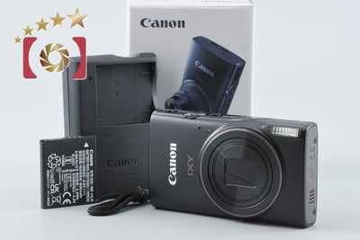 【中古】Canon キヤノン IXY 650 m ブラック コンパクトデジタルカメラ 元箱付き