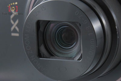 【中古】Canon キヤノン IXY 650 m ブラック コンパクトデジタルカメラ 元箱付き