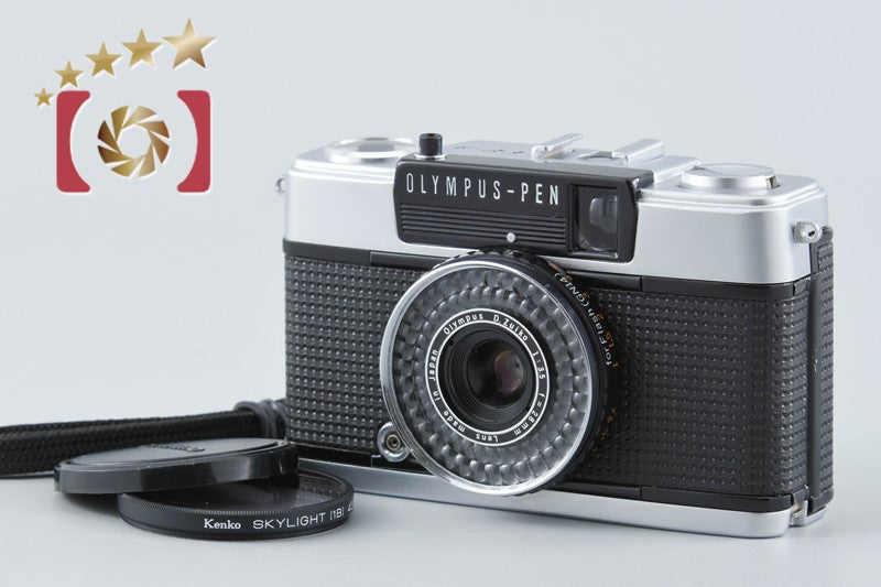 【中古】OLYMPUS オリンパス PEN EE-3 ブラック コンパクトフィルムカメラ
