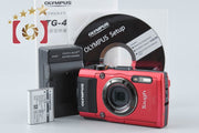 【中古】OLYMPUS オリンパス STYLUS TG-4 Tough レッド 防水デジタルカメラ シャッター回数僅少