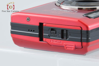 【中古】OLYMPUS オリンパス STYLUS TG-4 Tough レッド 防水デジタルカメラ シャッター回数僅少