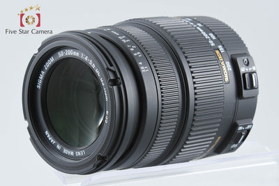 【中古】SIGMA シグマ 50-200mm f/4-5.6 DC OS HSM キヤノン用