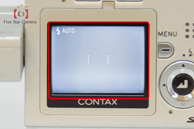 【中古】CONTAX コンタックス SL300R T* シルバー コンパクトデジタルカメラ