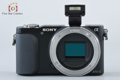 【中古】SONY ソニー α NEX-3N ダブルズームレンズキット ブラック シャッター回数僅少 元箱付き