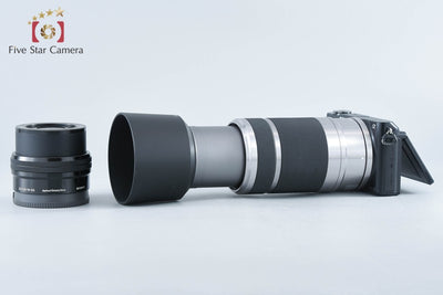 【中古】SONY ソニー α NEX-3N ダブルズームレンズキット ブラック シャッター回数僅少 元箱付き