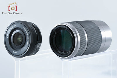 【中古】SONY ソニー α NEX-3N ダブルズームレンズキット ブラック シャッター回数僅少 元箱付き